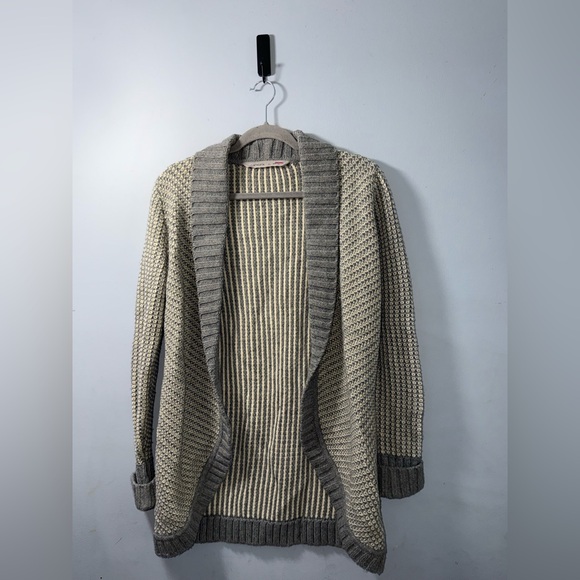 Athleta Sweaters - Athleta Sierra wool and cashmere knit cardigan sweater tweed pattern XS EUC